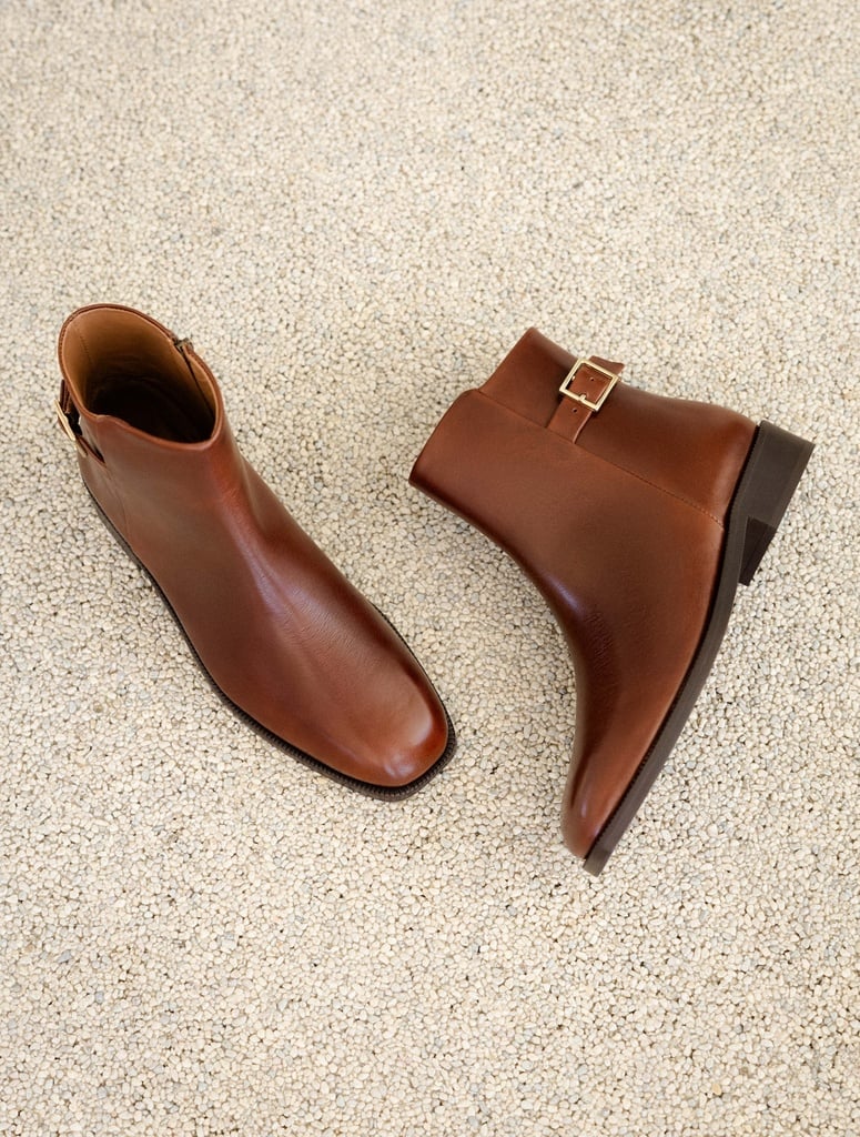 Flat Boots : Susan - Chestnut