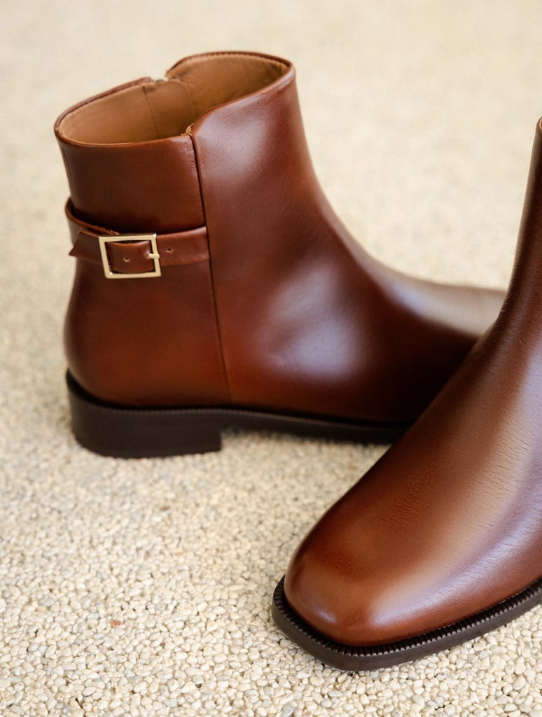 Flat Boots : Susan - Chestnut