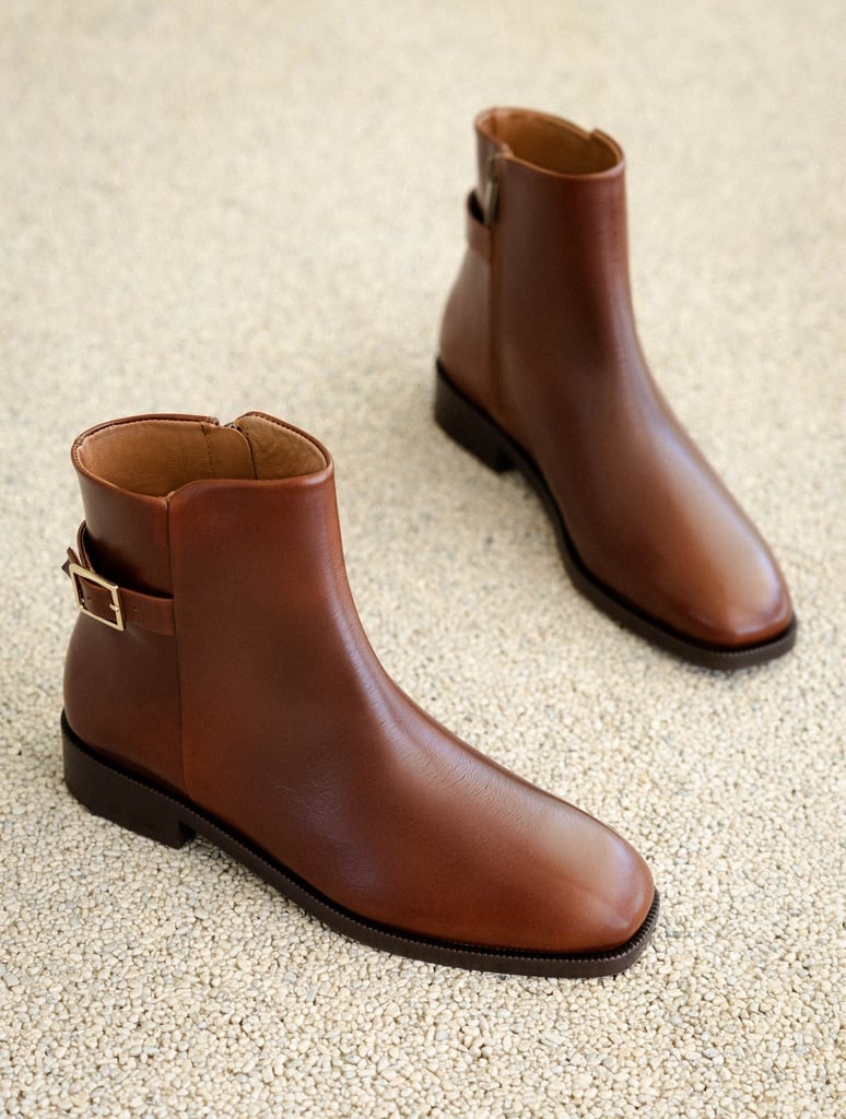 Flat Boots : Susan - Chestnut