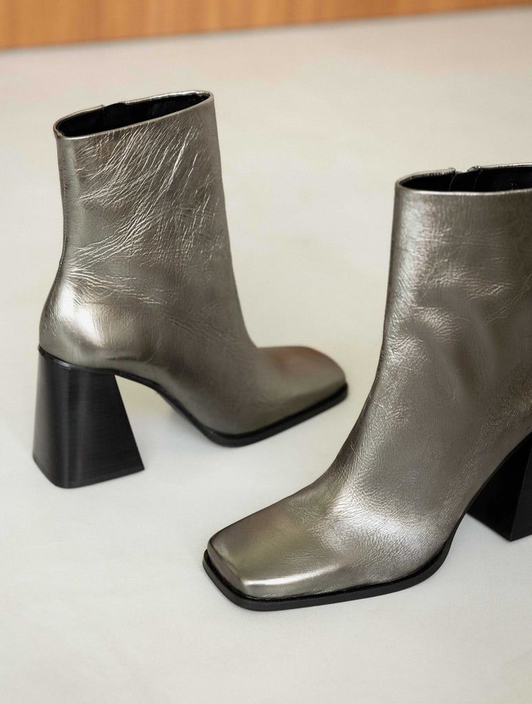 Ankle Boots : Wilma - Cosmic Silver
