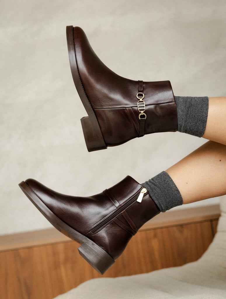 Ankle Boots : Yona - Irish Coffee