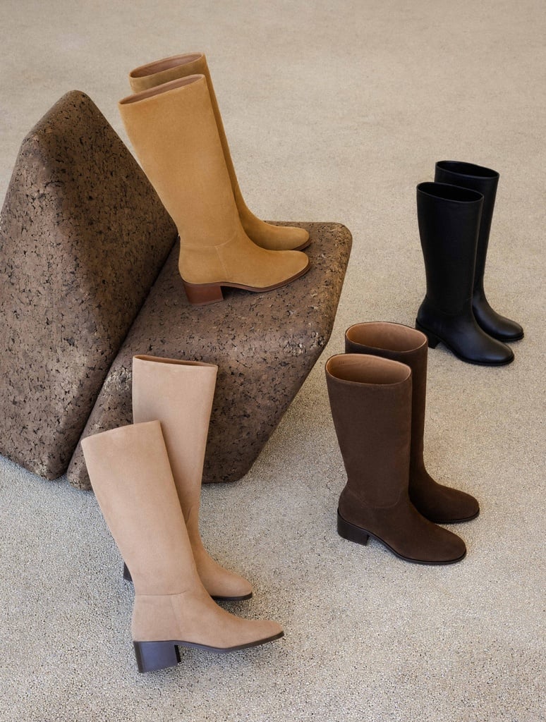 Knee High Boots : Zohra - Passion Black