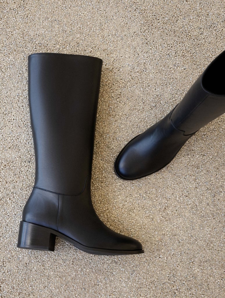 Knee High Boots : Zohra - Passion Black