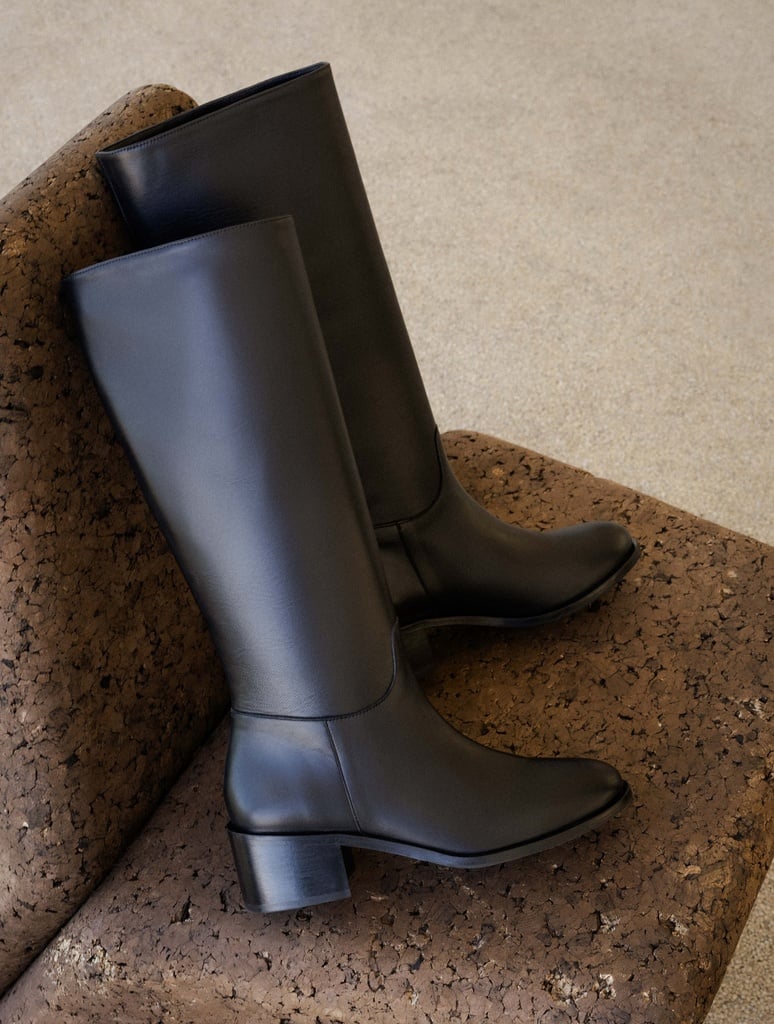 Knee High Boots : Zohra - Passion Black