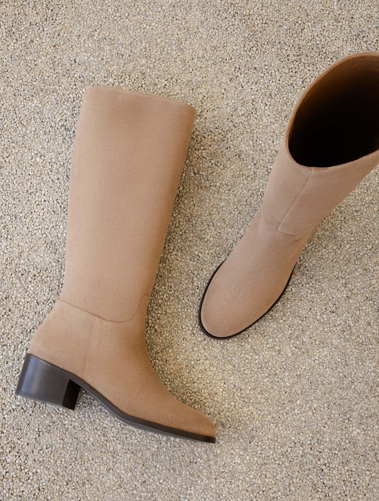 Knee High Boots : Zohra - Antelope