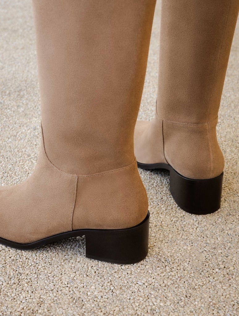 Knee High Boots : Zohra - Antelope