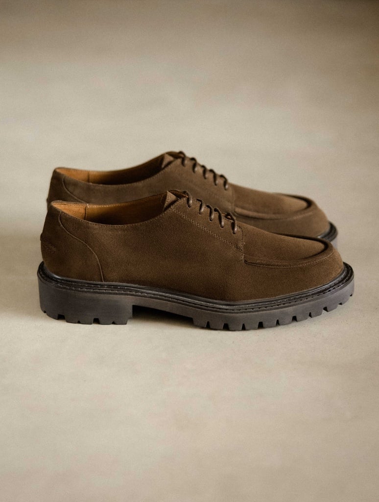 Derbys & Richelieu : Abel - Khaki Brown