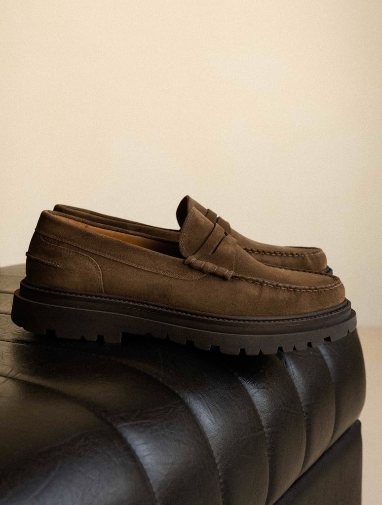 Loafers : Adam - Khaki Brown