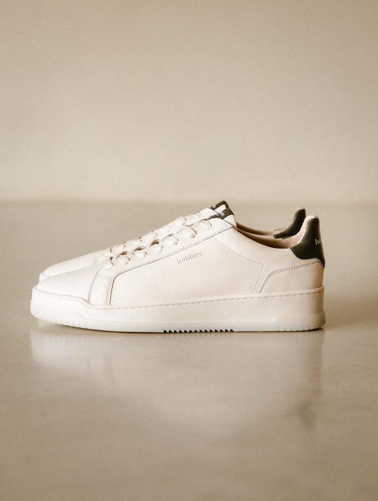 Sneakers : Daniil - Cream & Bottle Green