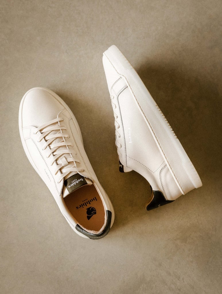 Sneakers : Daniil - Cream & Bottle Green