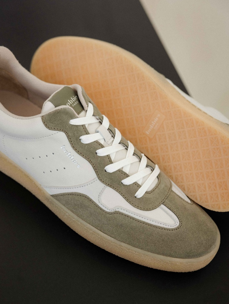Sneakers : Davis - Off White & Ash Green