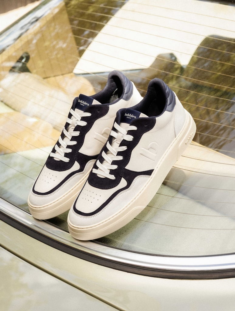 Sneakers : Fletcher - Off-White & Navy