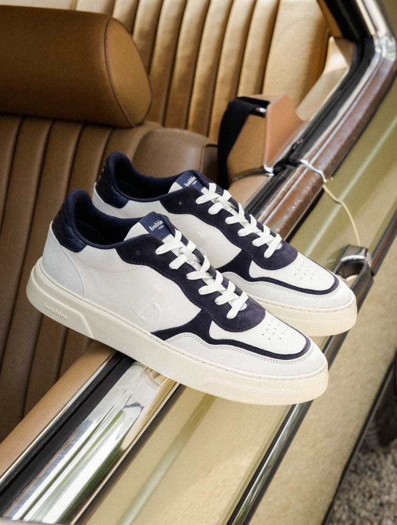Sneakers : Fletcher - Off-White & Navy