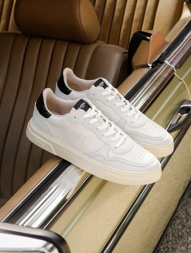 Baskets : Fletcher - Off White & Intense Black