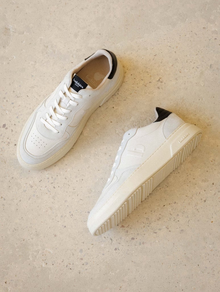 Baskets : Fletcher - Off White & Intense Black