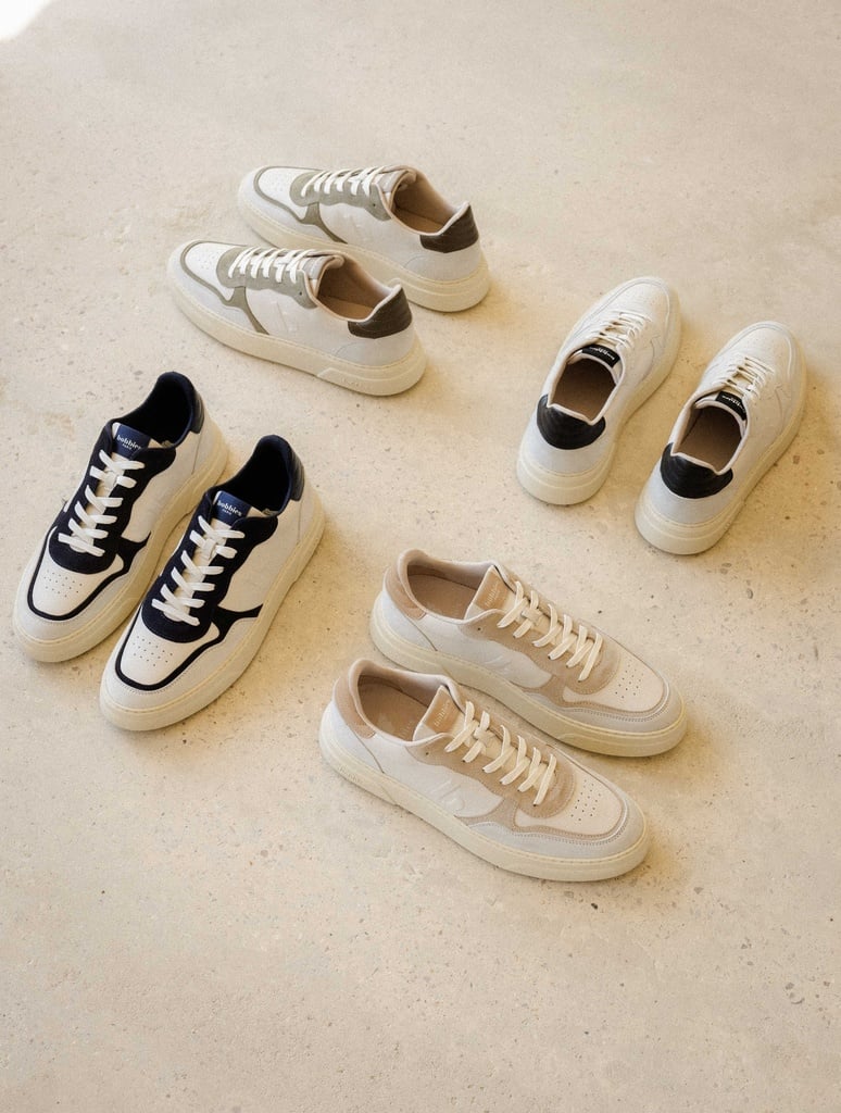 Baskets : Fletcher - Off White & Intense Black