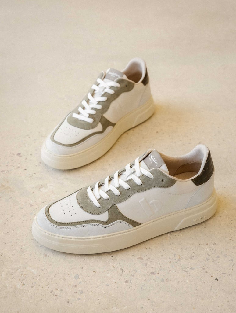 Sneakers : Fletcher - Off White & Ash Green