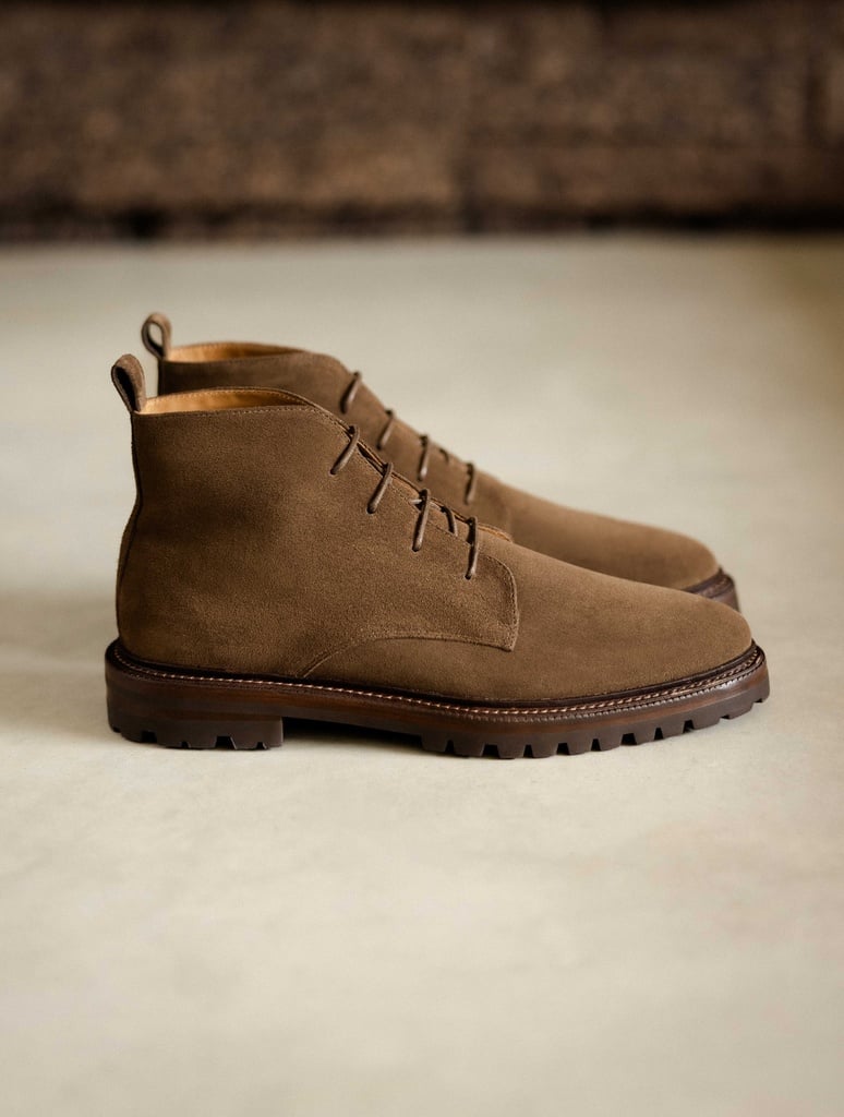 Boots : Howelsen - Khaki Brown