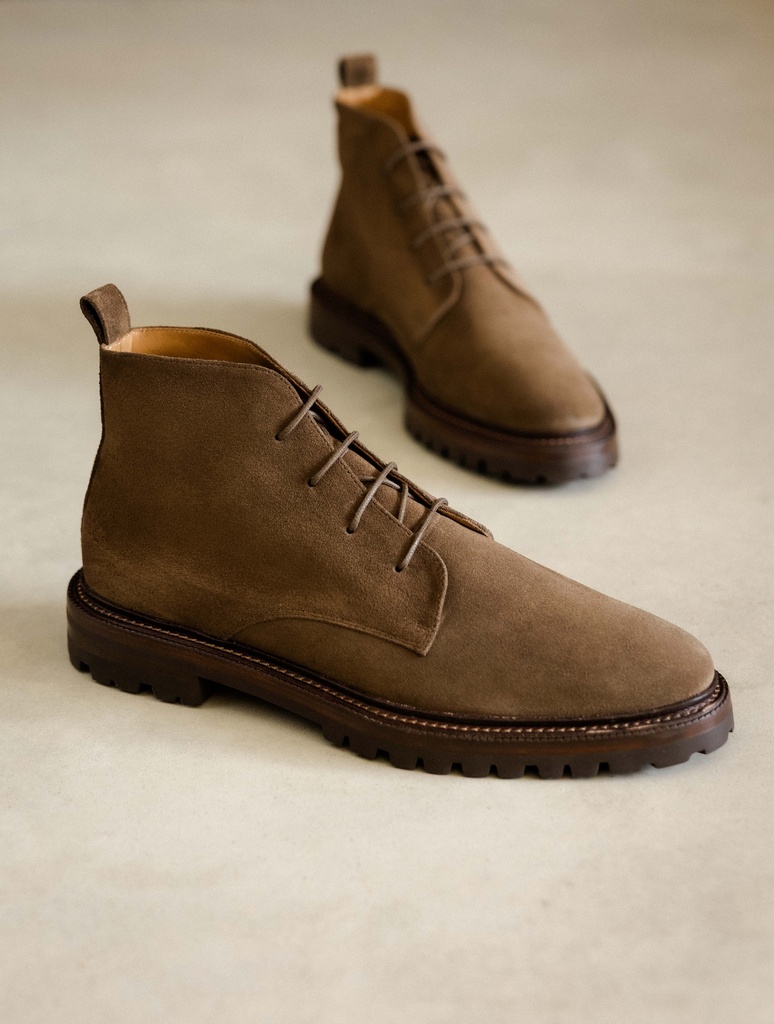 Boots : Howelsen - Khaki Brown