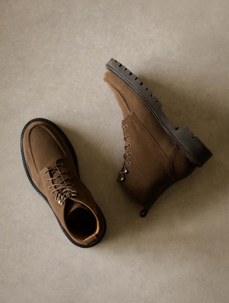 Boots : Leeroy - Khaki Brown
