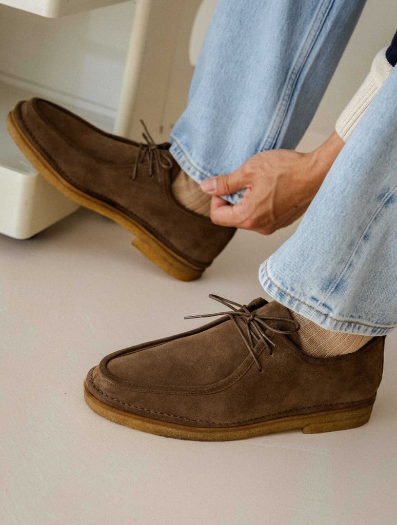 Derbys & Richelieu : Lio - Khaki Brown