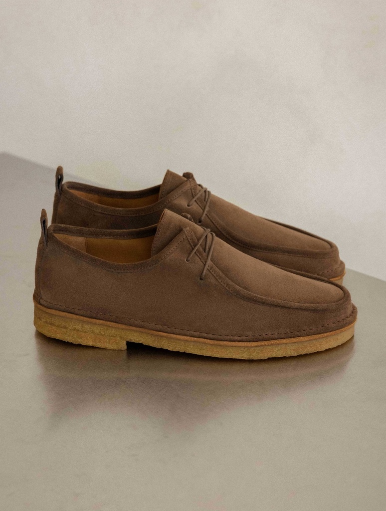 Derbys & Richelieu : Lio - Khaki Brown