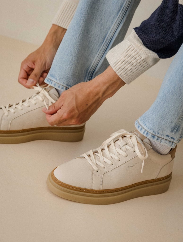 Sneakers : Mikko - Foam & Biscuit