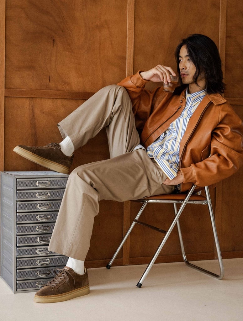 Sneakers : Mikko - Khaki brown