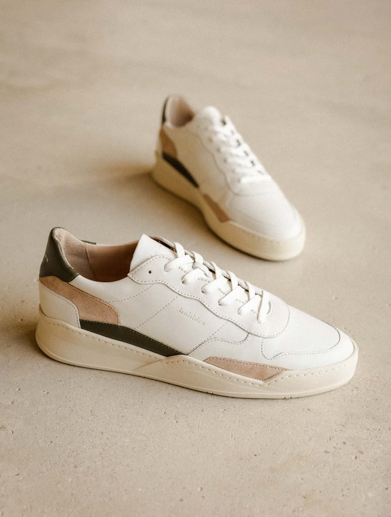 Baskets : Malibu - Off-White - Khaki - Soft Sand