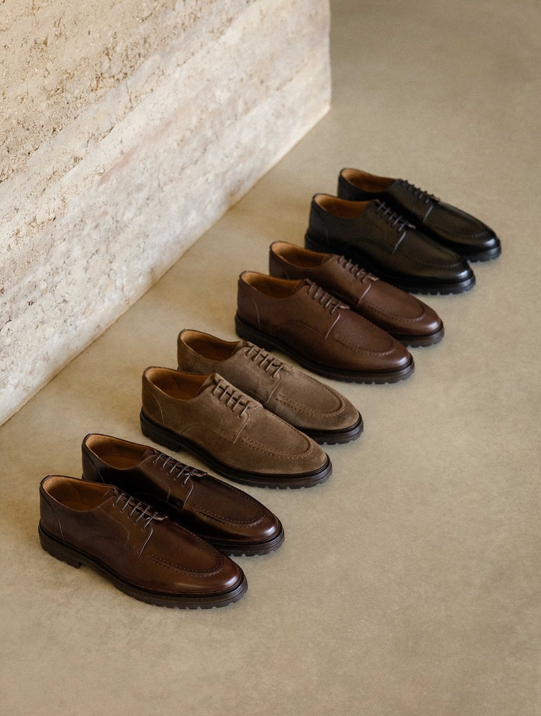 Derbies y Richelieu : Niels - Fogo Brown