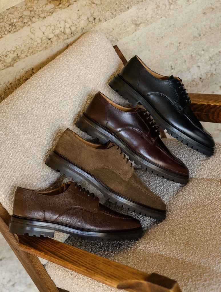 Derbies & Richelieu : Niels - Khaki Brown