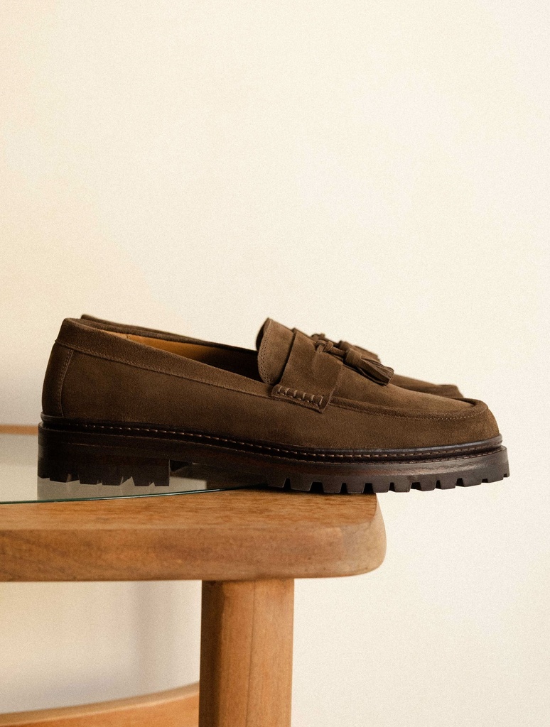 brown mens loafers sale