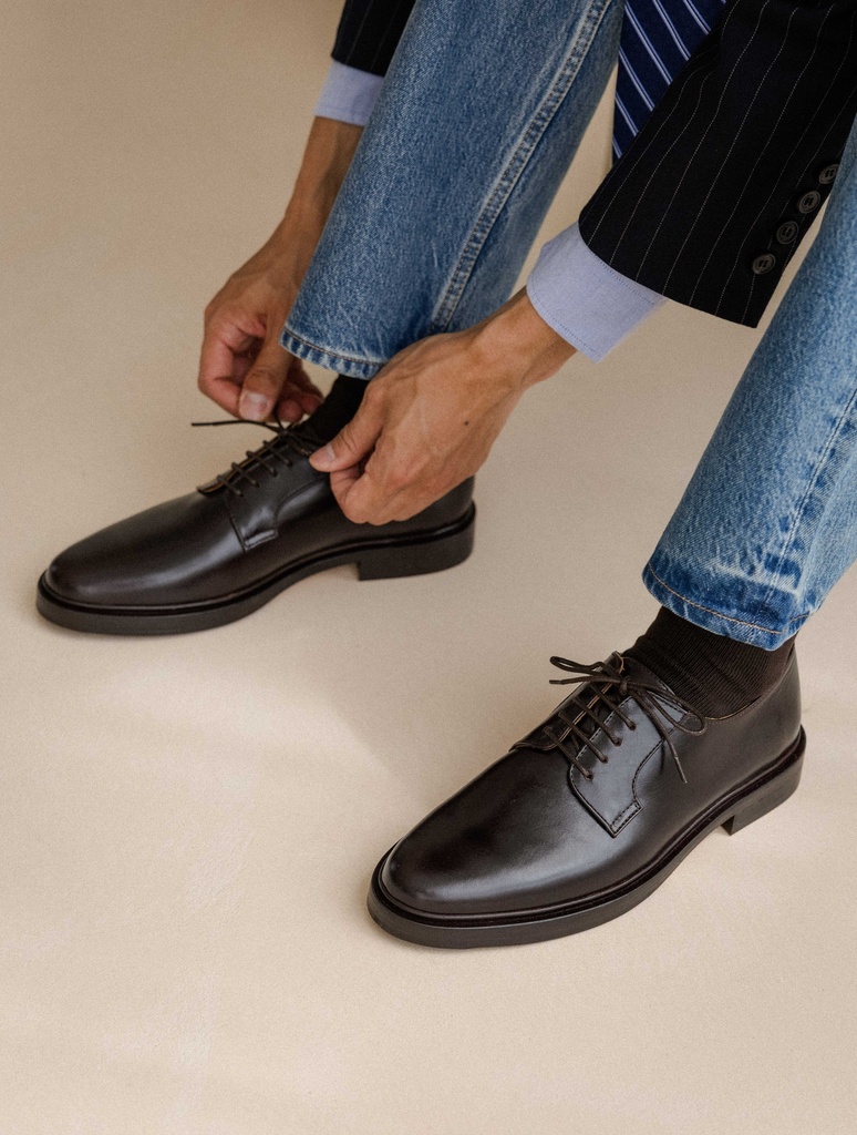 Derbies & Oxfords : Terrence - Espresso