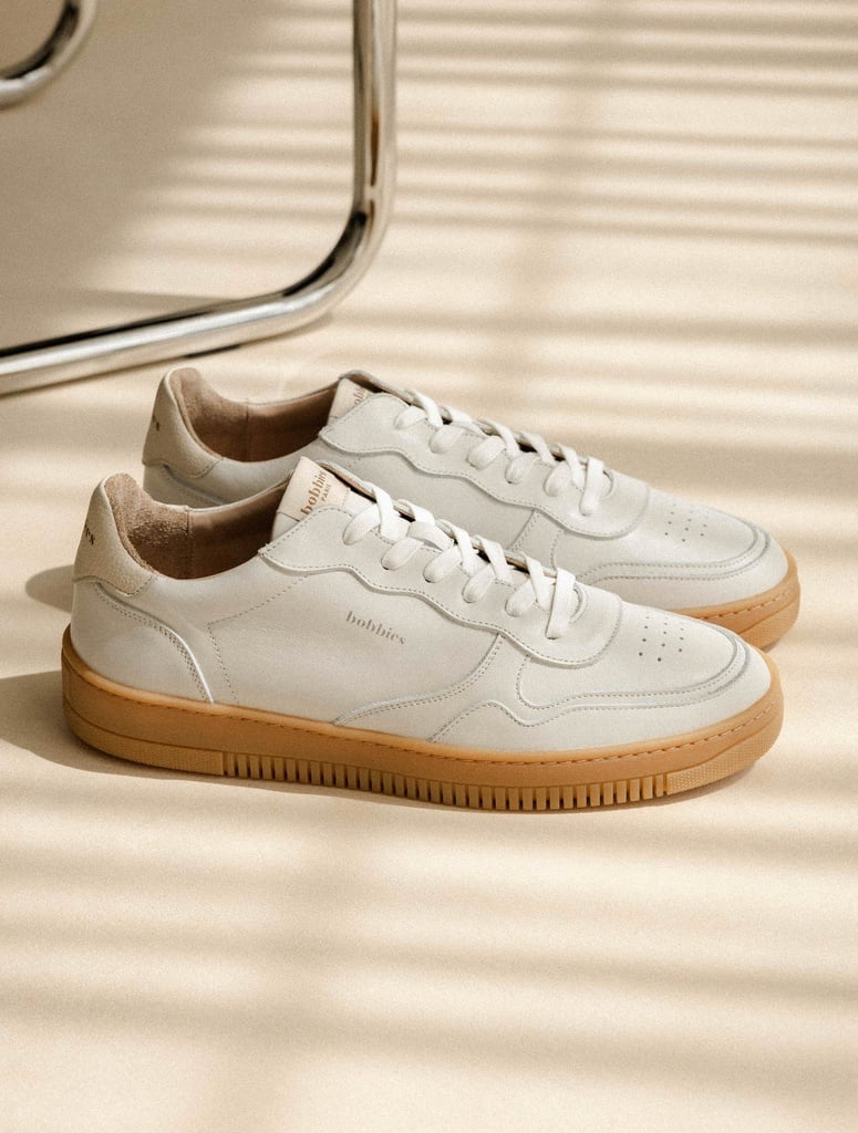 Baskets : Travis - Blanc Cassé & Écume