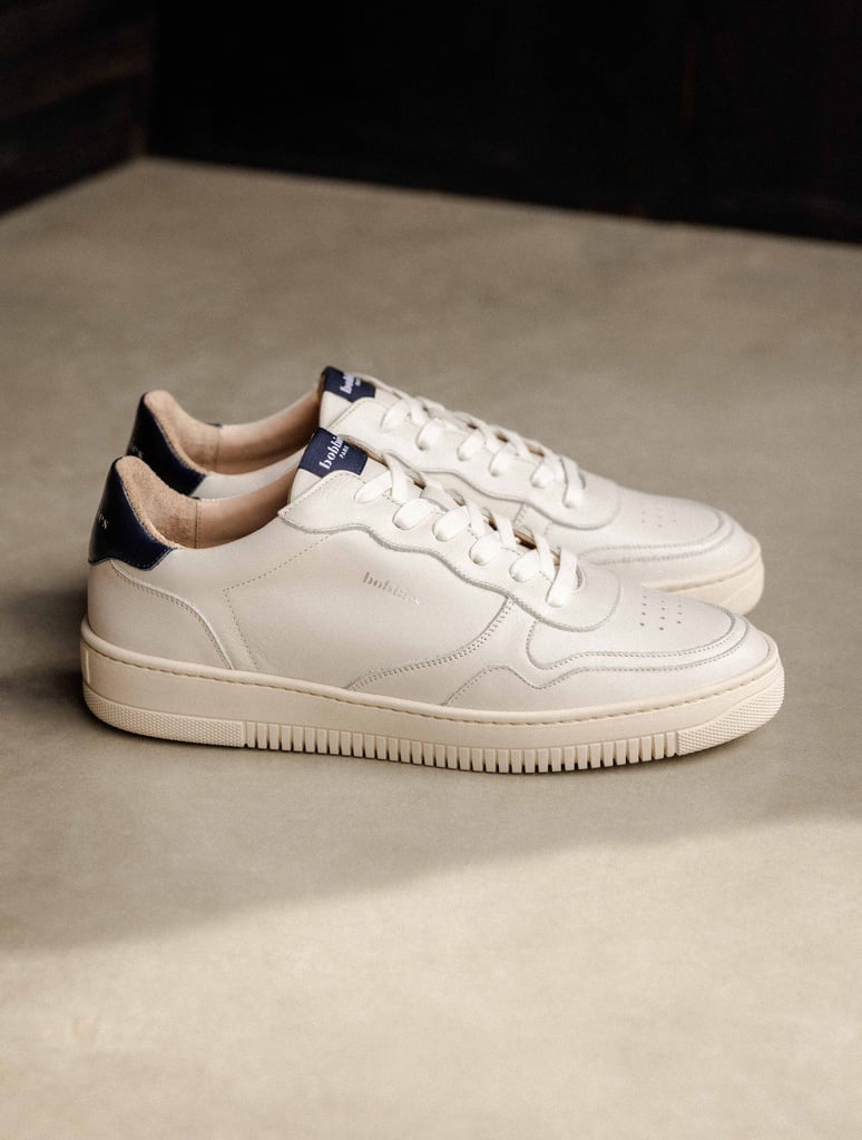 Baskets : Travis - Blanc Cassé & Encre