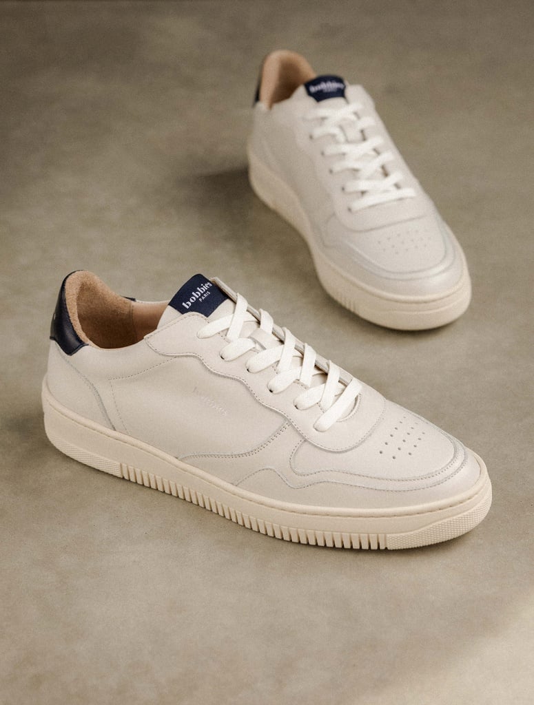 Baskets : Travis - Blanc Cassé & Encre