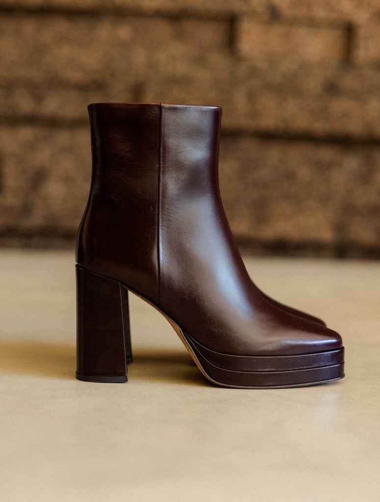 Heeled Boots : Adèle - Irish Coffee