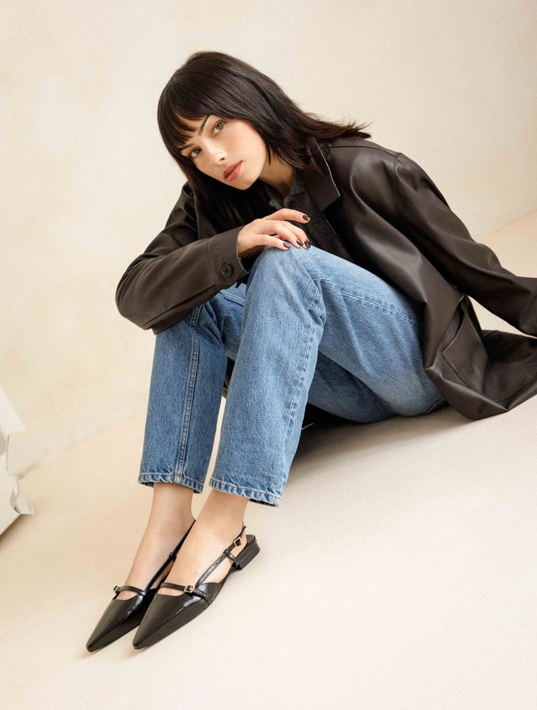 Ballerines : Amel - Vinyl Black