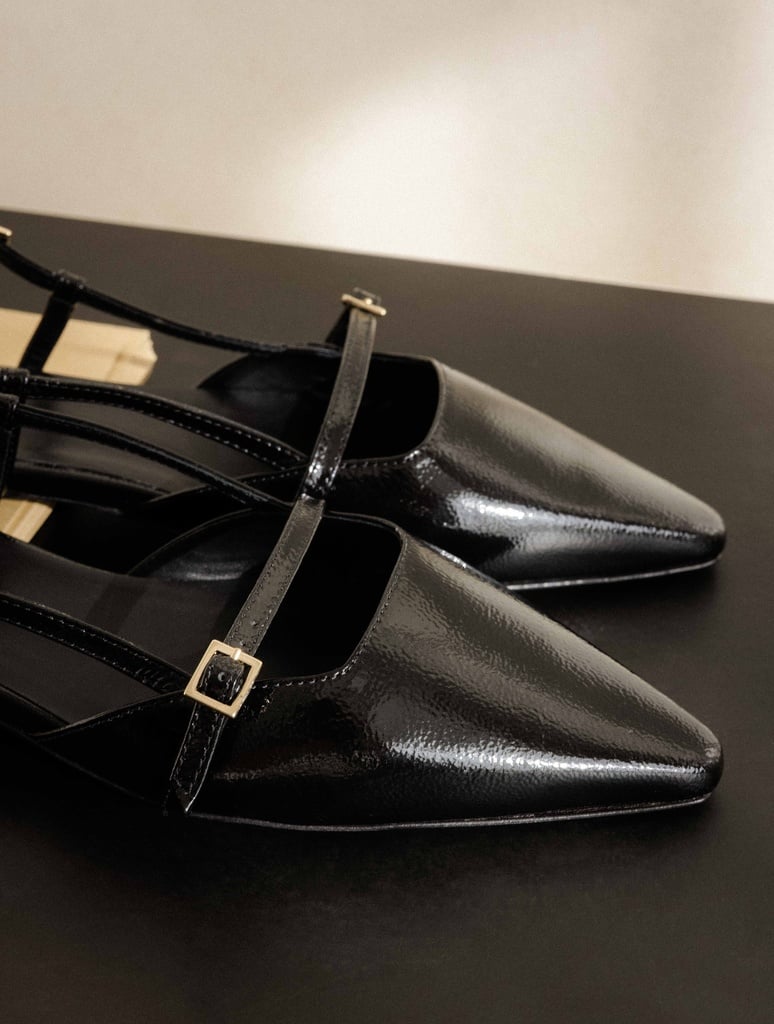 Ballerines : Amel - Vinyl Black