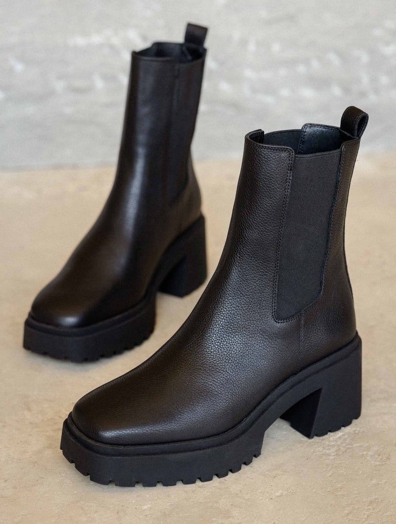 Flache Boots : Amara - Caviar