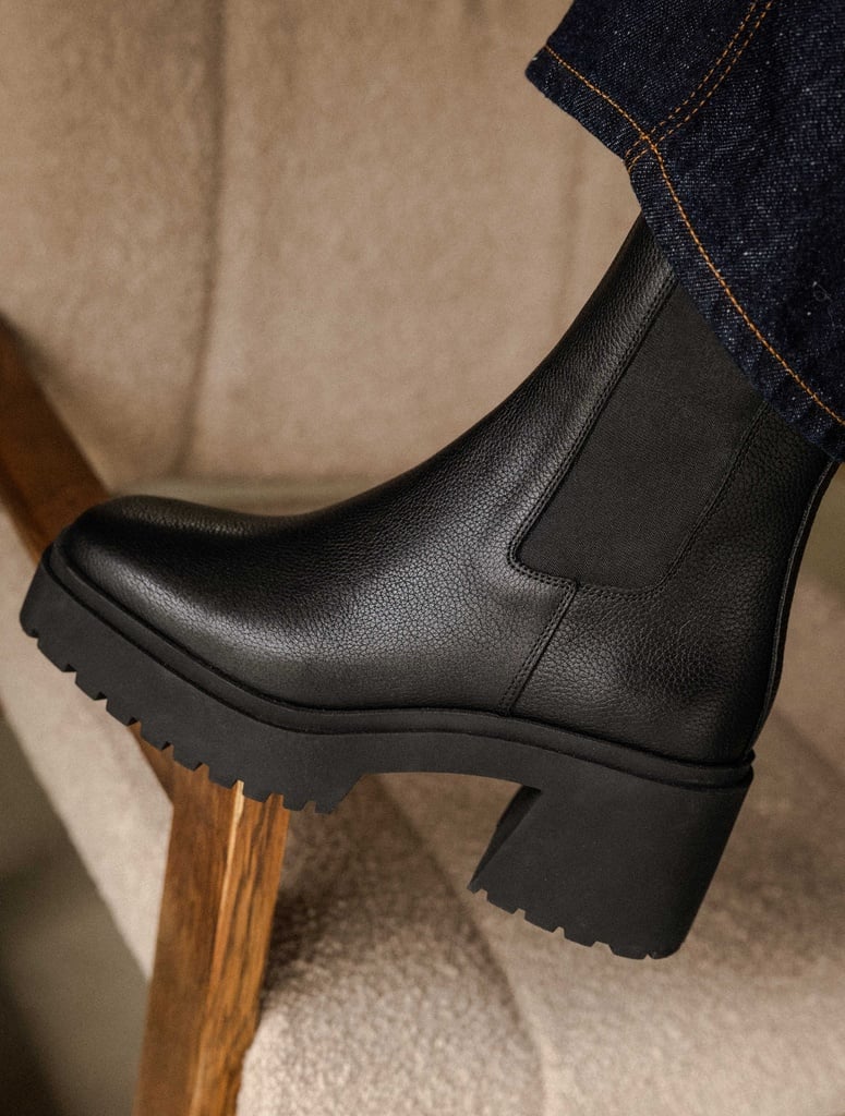 Flache Boots : Amara - Caviar