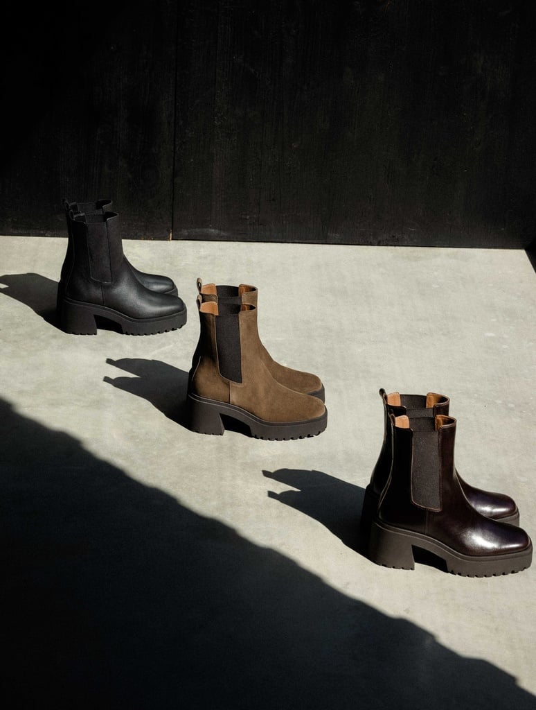 Flache Boots : Amara - Khaki Brown