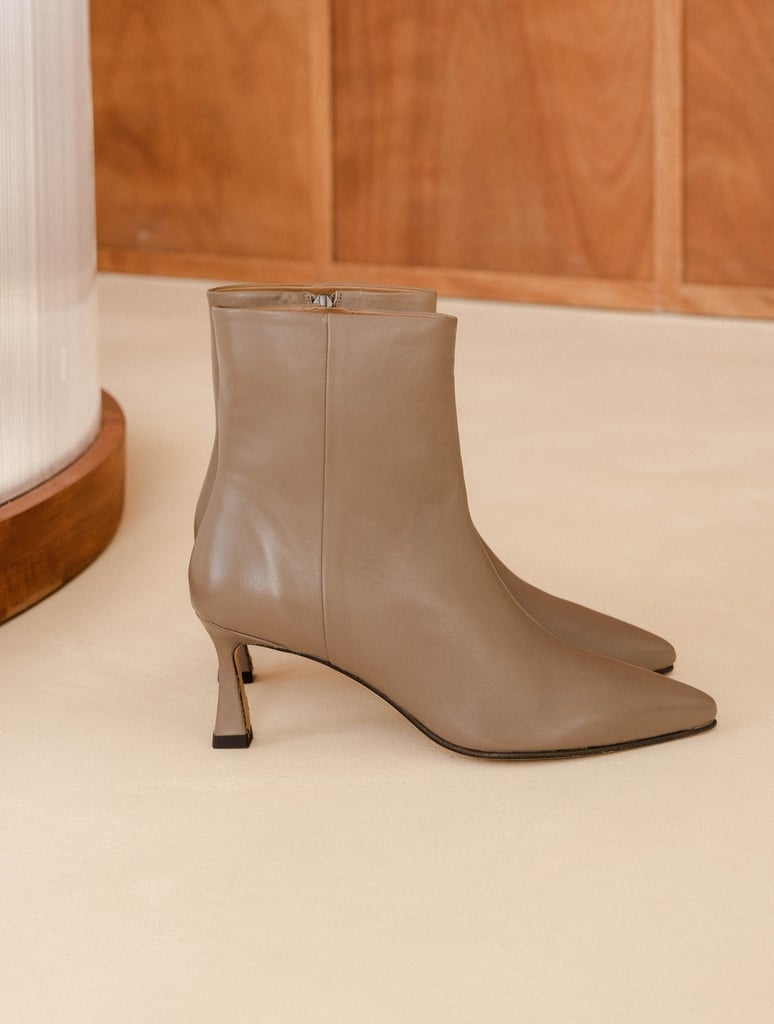 Flat Boots : Audrey - Taupe Latte