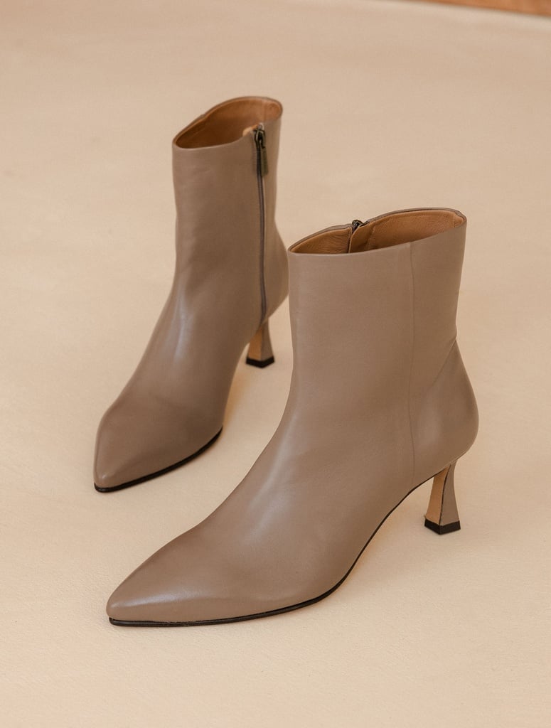 Flat Boots : Audrey - Taupe Latte