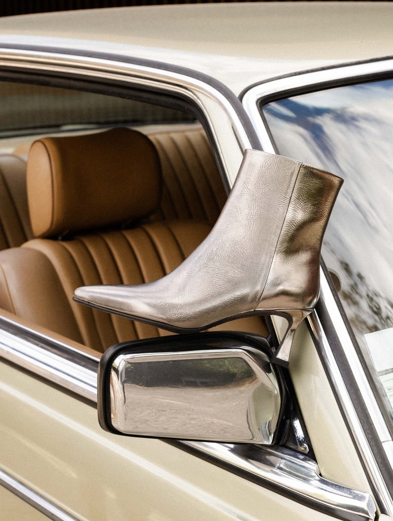 Flat Boots : Audrey - Cosmic Silver