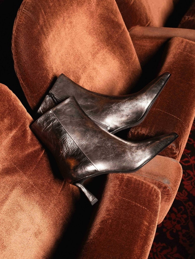 Flat Boots : Audrey - Cosmic Silver