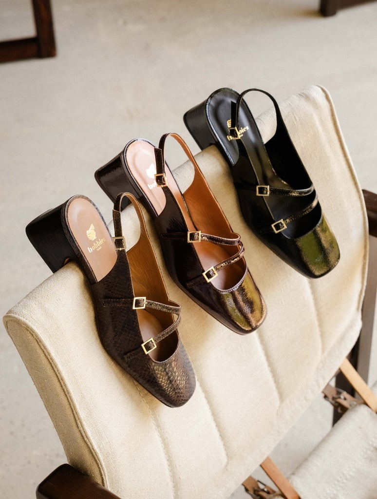 Pumps & Mary Janes : Becca - Cobra Brown