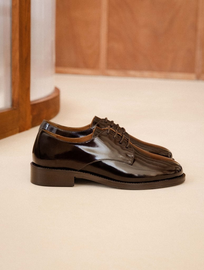 Mocassins & Derbies : Becky - Chocolate Gloss