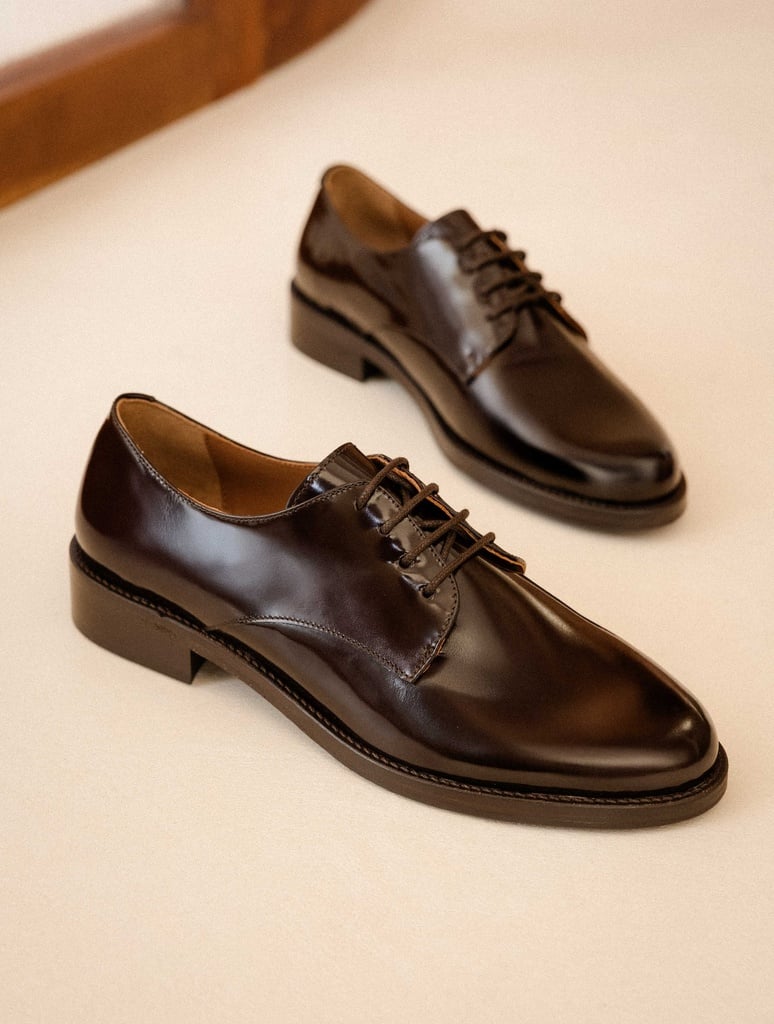 Mocassins & Derbies : Becky - Chocolate Gloss