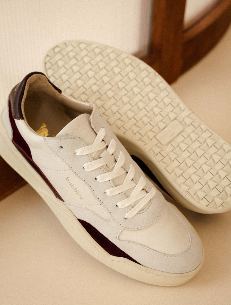 Sneakers : Beverly - Off-White - Amarone - Barolo